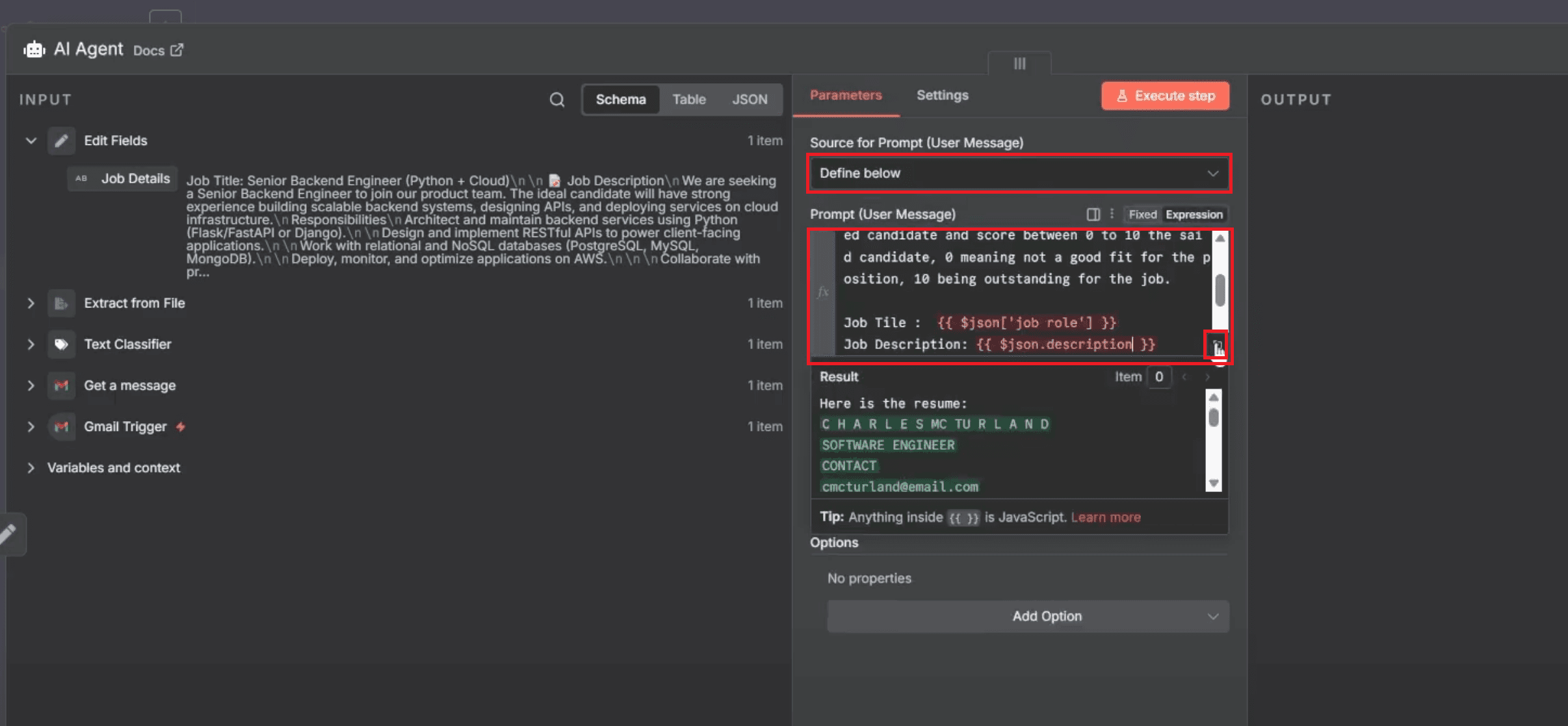 ai agent prompt