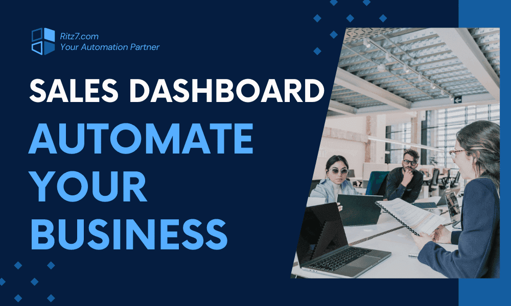 sales dashboard, automate your business