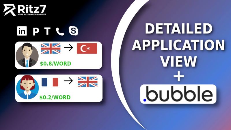 job portal applicant page builder