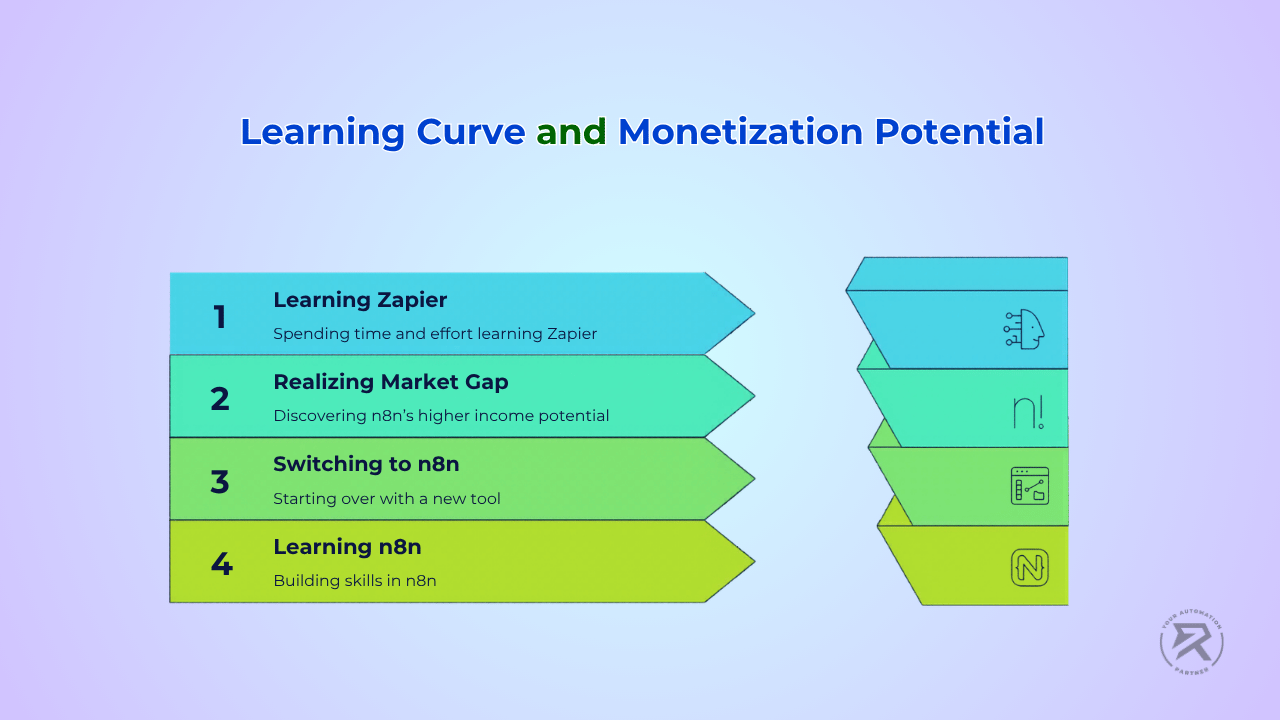 Learning curve and monetization potential