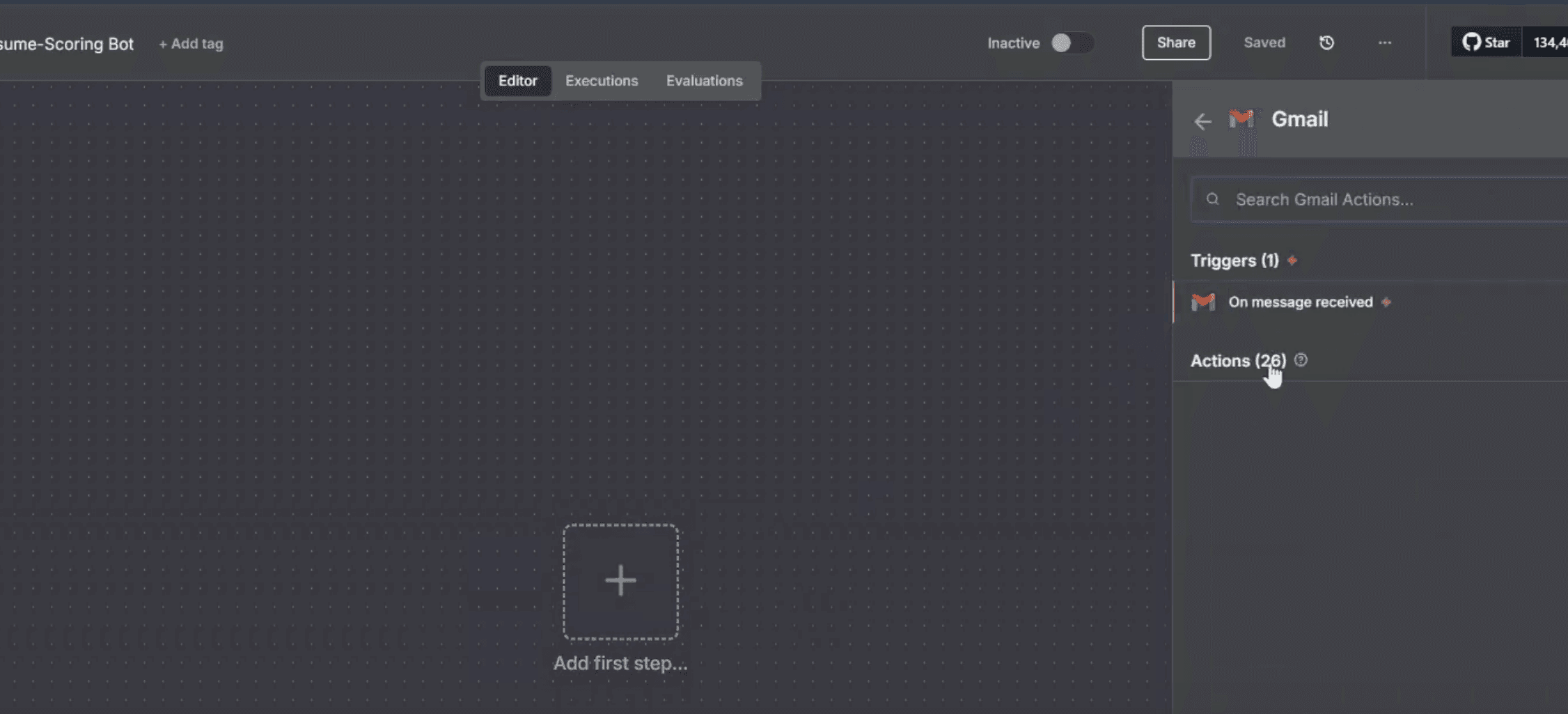 gmail trigger