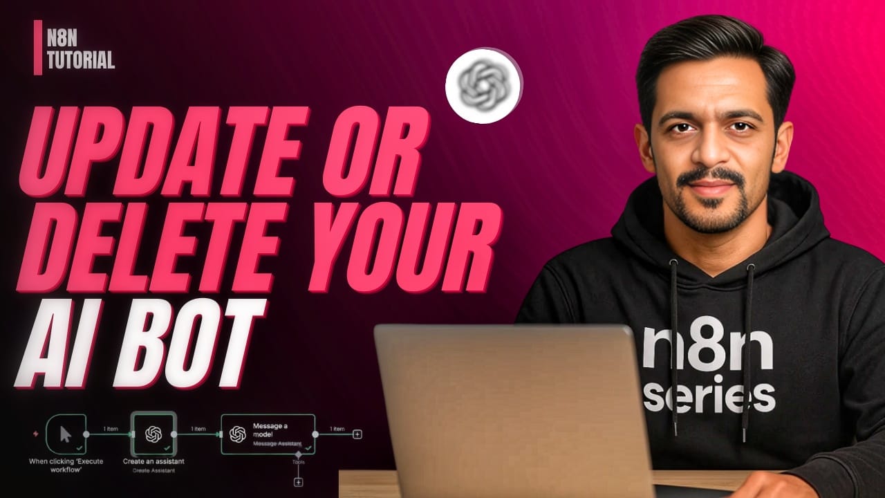 description: "Manage your AI bot in n8n AI agent workflows. Update names, edit instructions, or delete setups with instant sync on platform.openai.com."