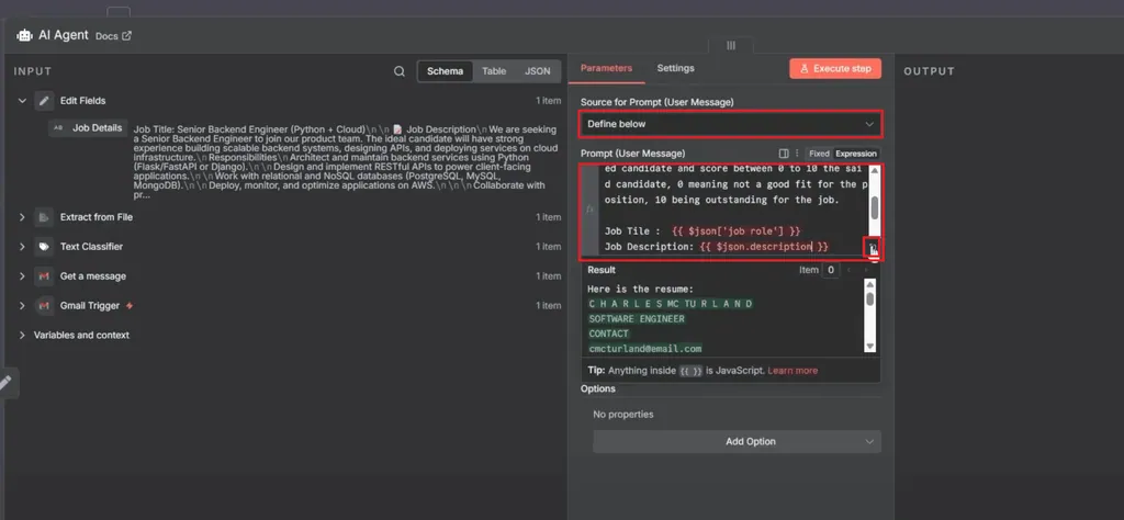 ai agent prompt