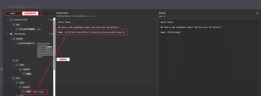 expression editor