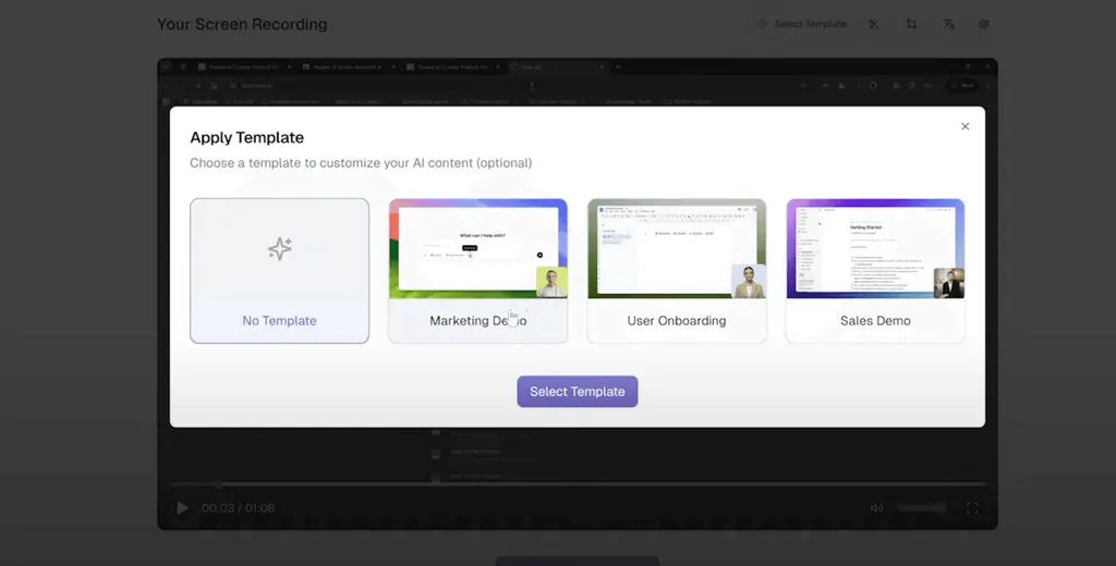 Trupeer ai - templates