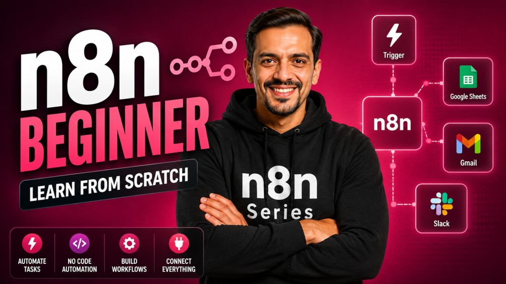 n8n Beginner - Learn n8n from scratch